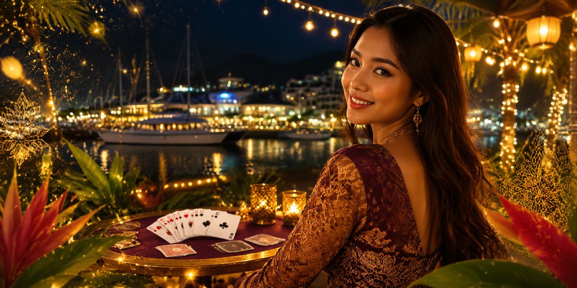 Pemain Malaysia bermain Teen Patti dengan antara muka Bahasa Melayu di Langkawi